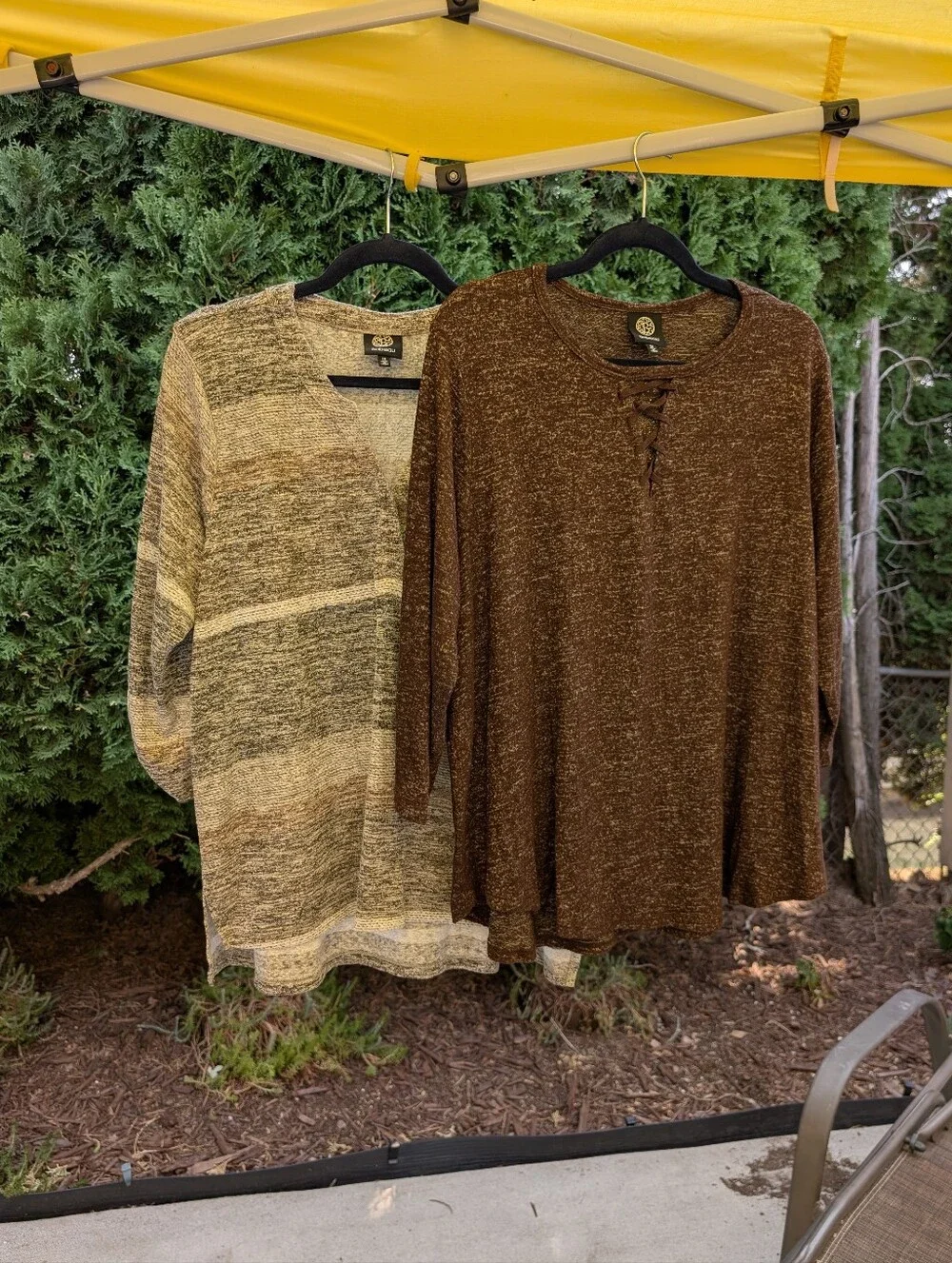 Two Bobeau XL Shirts
